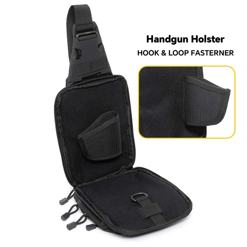 Tactical Sling Bag Concealed C - Edc Carry Pistols 评论和价格