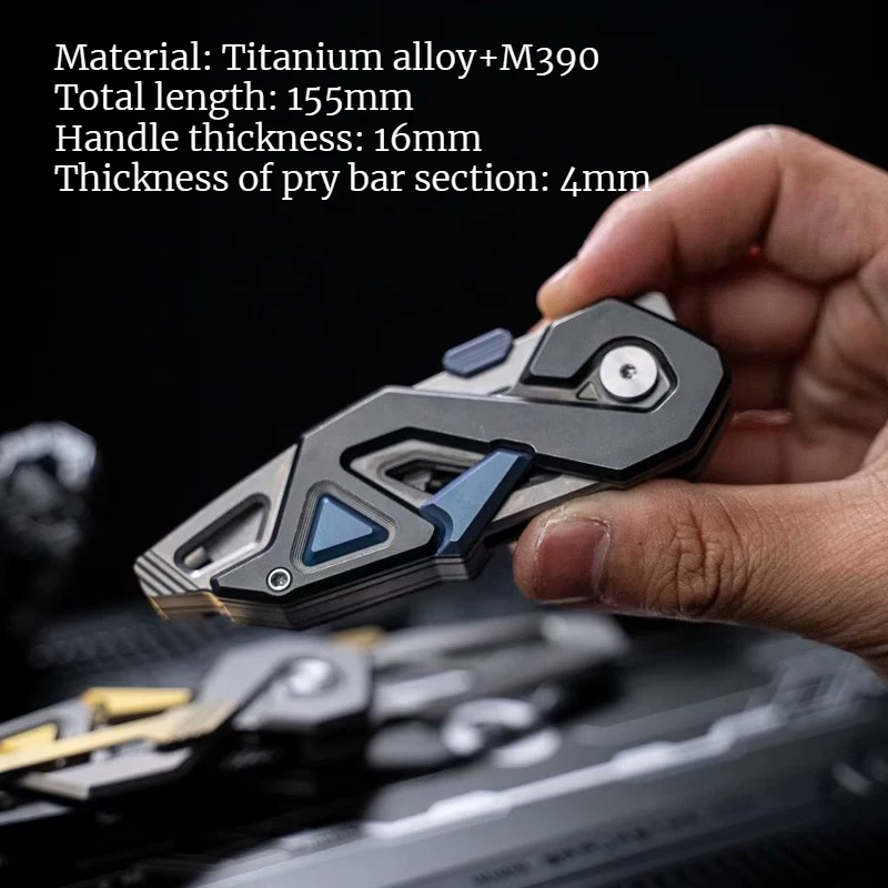 1PC NEW Outdoor Multifunctiona - Titanium Pry Bar 评论和价格