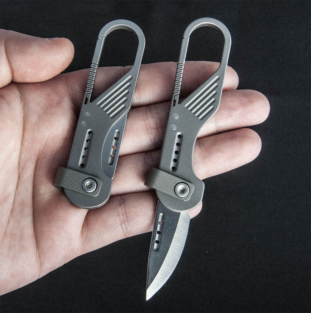 Titanium Alloy Keychain Mini F - Edc Carry Essentials 评论和价格