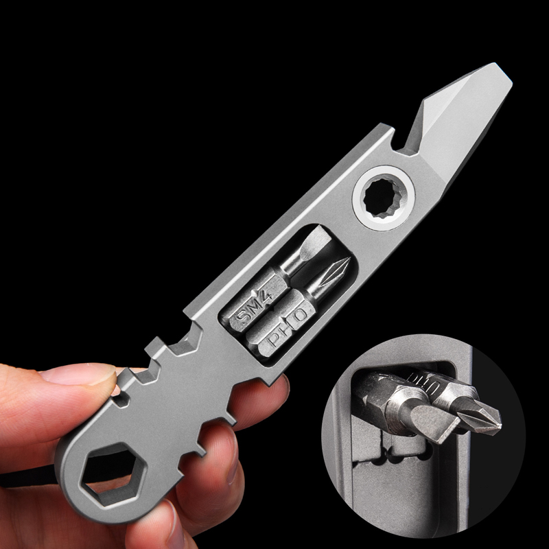 Outdoor Portable EDC Multifunc - Titanium Pry Bar 评论和价格