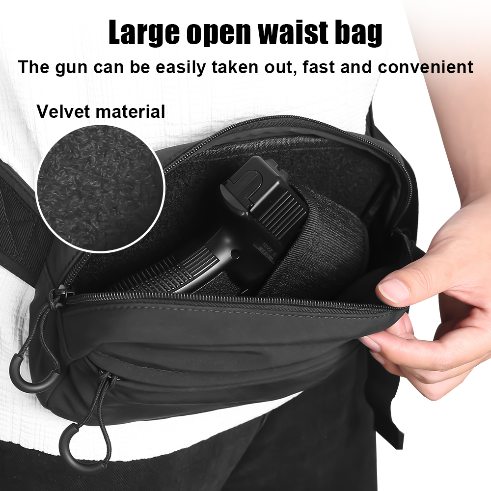 Tactical Crossbody Bag Pistol  - Edc Carry Pistols 评论和价格