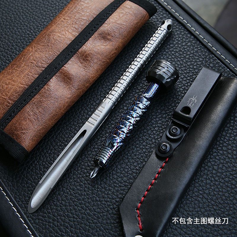 197mm Large Straw TC4 Titanium - Titanium Pry Bar 评论和价格