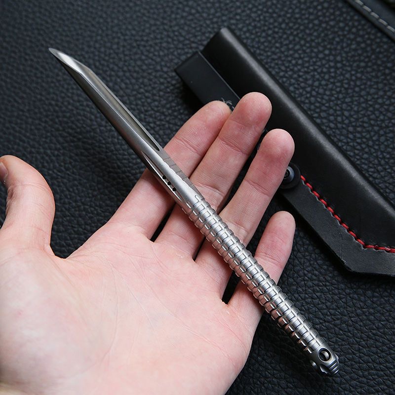 197mm Large Straw TC4 Titanium - Titanium Pry Bar 评论和价格