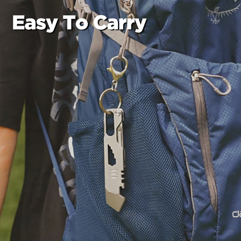 Outdoor Portable EDC Multifunc - Titanium Pry Bar 评论和价格