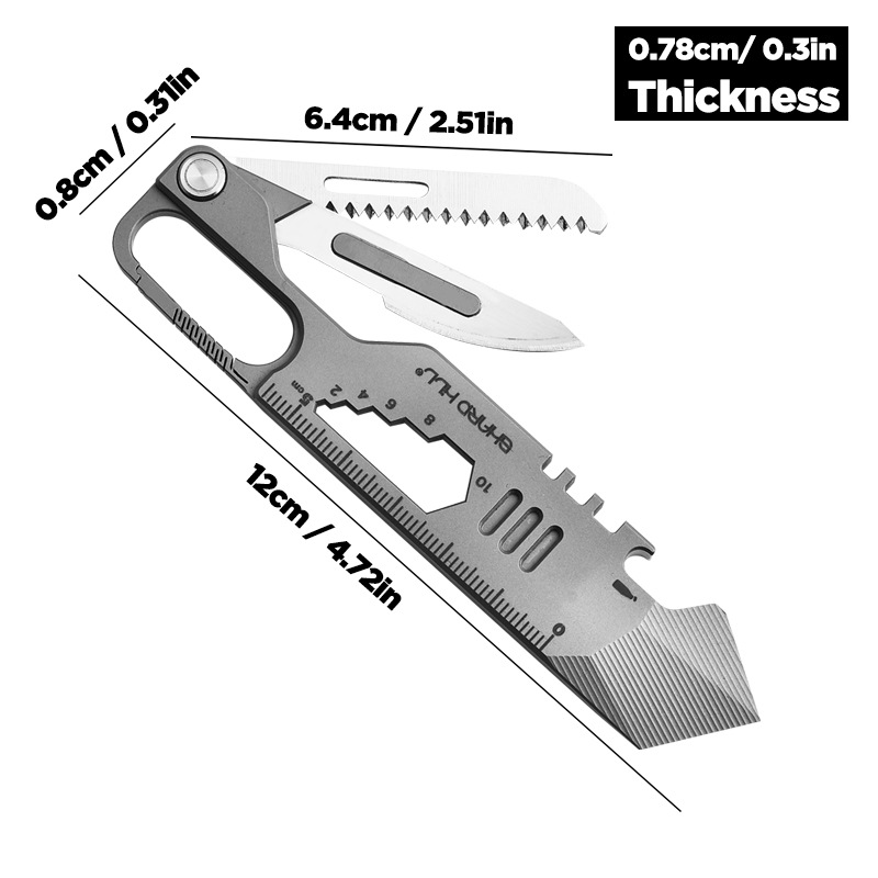 Outdoor Portable EDC Multifunc - Titanium Pry Bar 评论和价格
