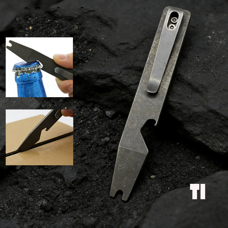 10.5CM TC4 Titanium Alloy Pry  - Titanium Pry Bar 评论和价格