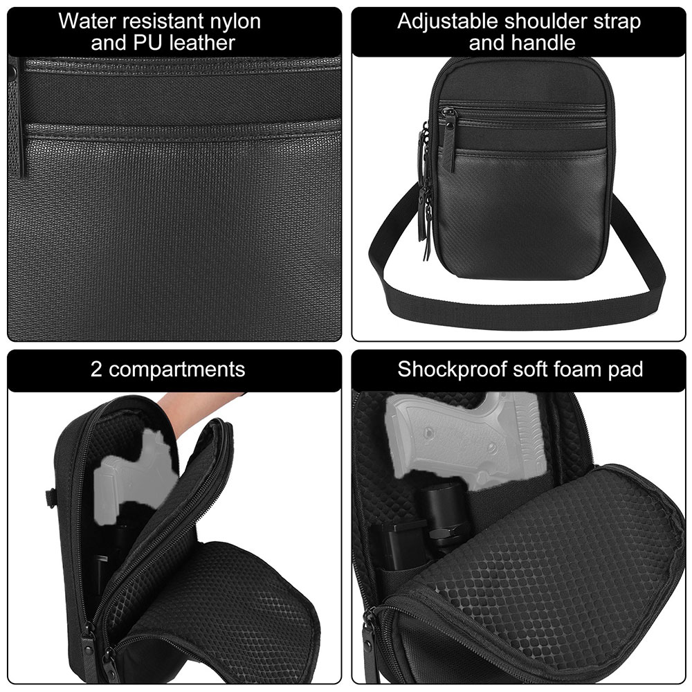 Tactical Gun Bag Concealed Car - Edc Carry Gun 评论和价格