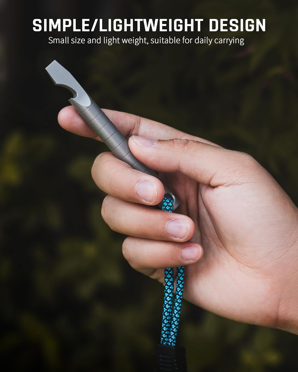 TISUR Titanium EDC Pry Bar, Ke - Titanium Pry Bar 评论和价格