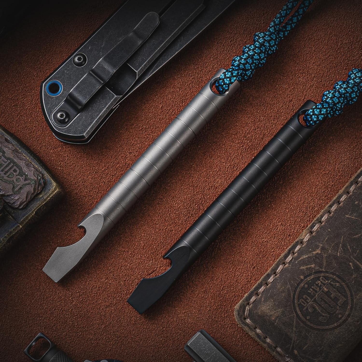 TISUR Titanium EDC Pry Bar, Ke - Titanium Pry Bar 评论和价格